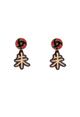 Itachi Akatsuki Kanji Earrings
