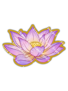 Lotus Flower Sticker