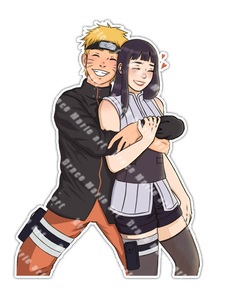 Naruto and Hinata Sticker