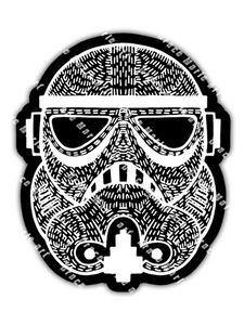 Storm Trooper Star Wars Sticker